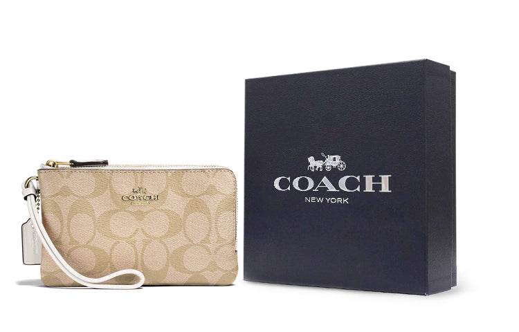 Клатч женский Coach Corner Zip 16 - Boxette Shop